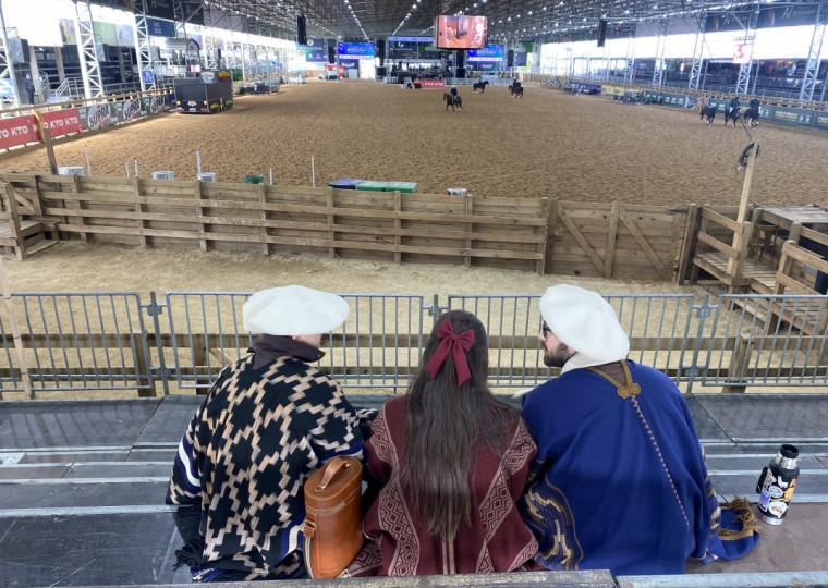 Arquibancada da pista do Cavalo Crioulo tem capacidade para 5 mil pessoas