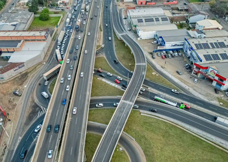 Entrega do Complexo Viário da Scharlau na BR-116/RS, em São Leopoldo, ocorreu em 2024