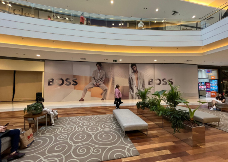 Boss, do grupo Hugo Boss, abre no piso Jockey, onde foi Gaston, que subiu ao piso Guaíba