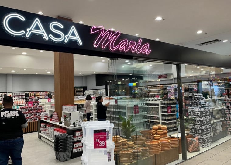 Unidade da Casa Maria abriu no Shopping Total atendendo clientes que pediam o tipo de loja