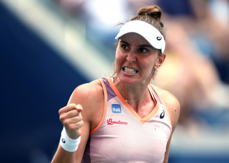 Brasileira se tornou a primeira brasileira a chegar nas quartas do US Open desde 1968