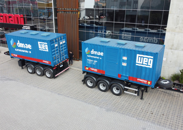 Eletrocentros em semirreboques serão empregados nos bairros Sarandi e Praia de Belas