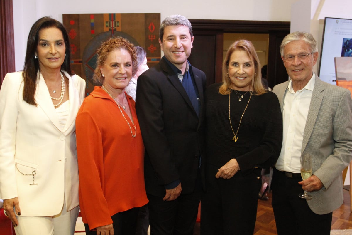 Fernanda Etchepare, Fl&aacute;via Alvarez, Jo&atilde;o Rocha, Neca Esbroglio e Alcimir Richter | EVANDRO OLIVEIRA/JC