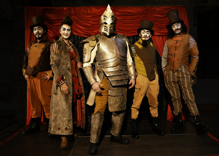 Apresentação de O Cavaleiro e o Dragão do Tempo, com entrada gratuita, acontece às 16h no Centro Cultural Moinho da Cascata, em Caxias do Sul