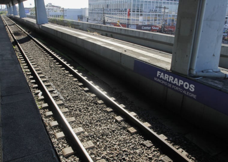 Estação Farrapos será o último ponto em funcionamento na Capital
