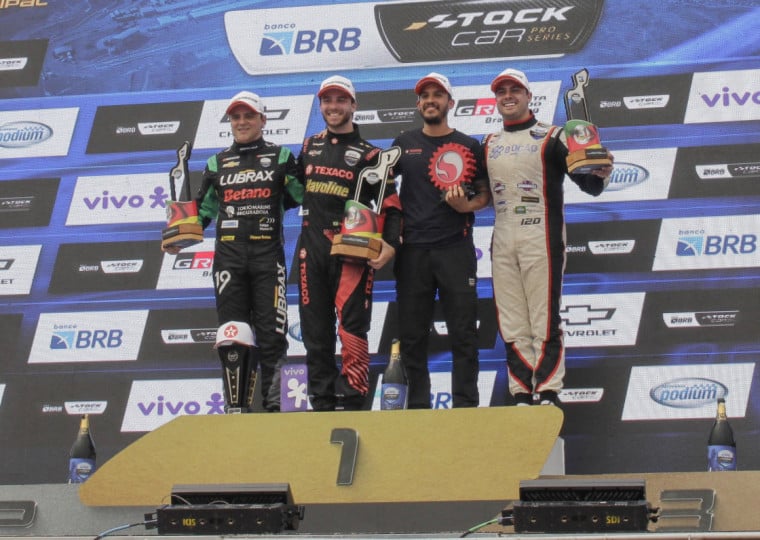 Felipe Baptista venceu a corrida principal em Nova Santa Rita 