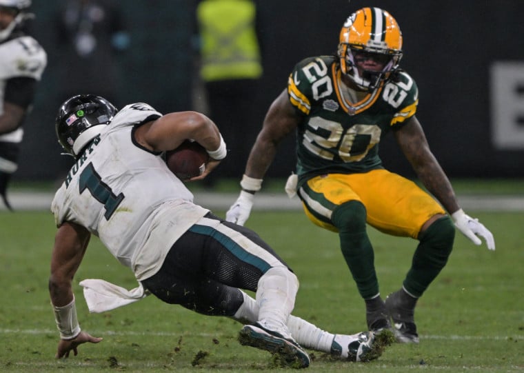 São Paulo viu a vitória dos Eagles sobre os Packers por 34 a 29