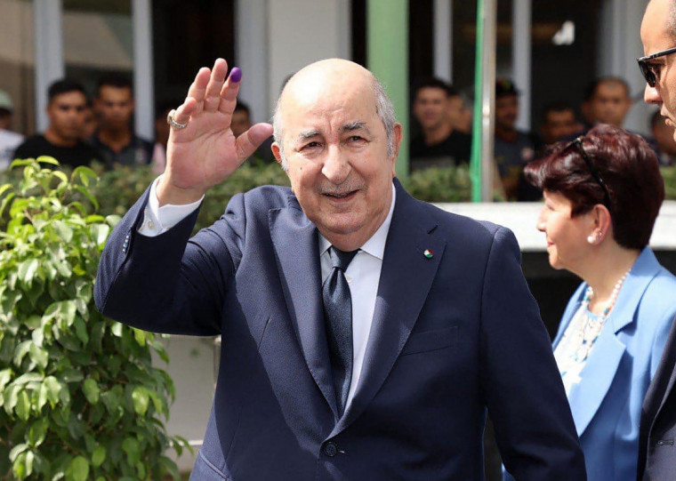 Tebboune era favorito à reeleição