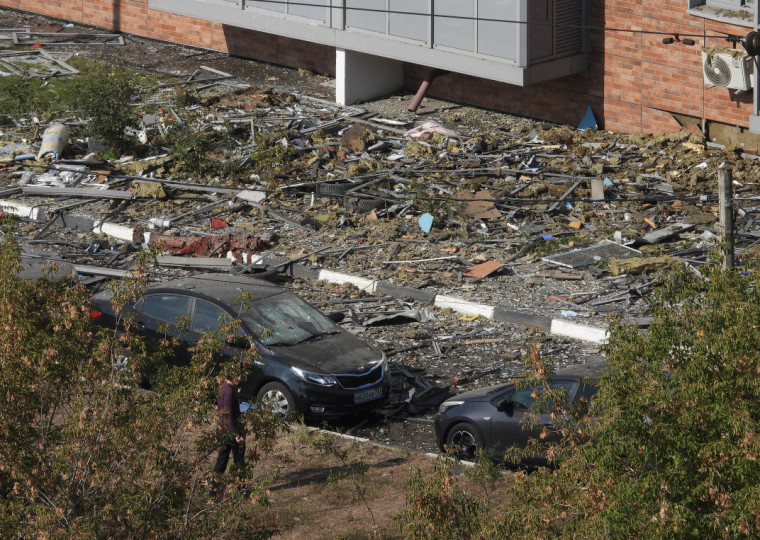 Ataque de drones ucranianos na Rússia