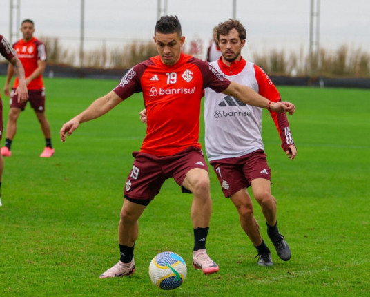Titulares voltam ao gramado e Inter segue preparação para receber o Cuiabá