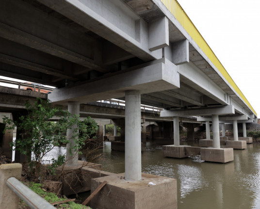 Pontes sobre o Rio dos Sinos, em São Leopoldo, são liberadas