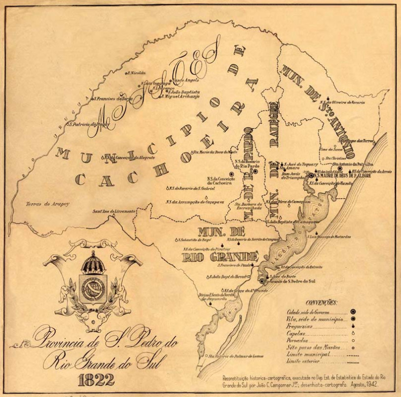O país RS seria maior em território do que o Reino Unido | Reprodução/JC