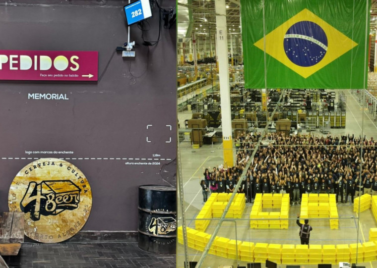 Duas cenas que marcam a retomada - Memorial na 4Beer e equipes reunidas em CD da Amazon