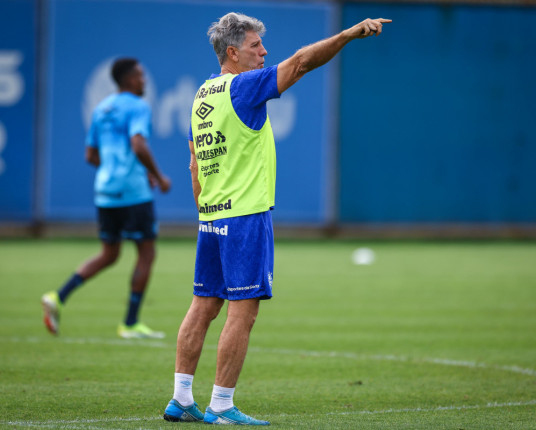 De volta após suspensão, Portaluppi prepara o Grêmio para receber o Criciúma