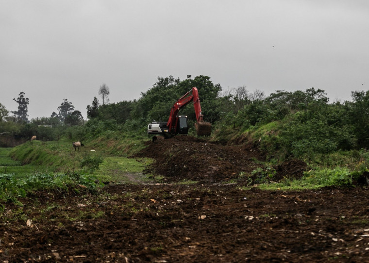 Construção, que servirá para o sistema de contenção contra cheias, custará R$ 45 milhões