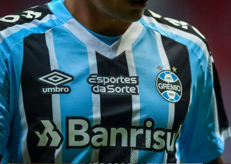 Esportes da Sorte estampa camisa do tricolor gaúcho