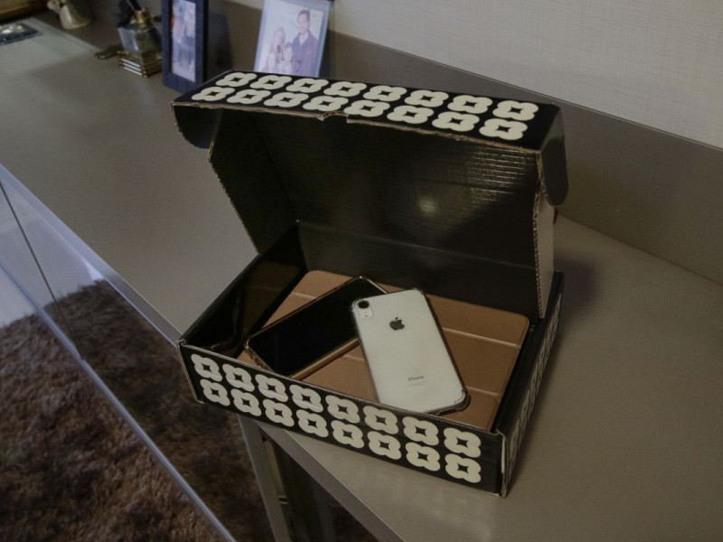 Caixa "O Agora", produto do Eu amo papelão Foto: THAYNÁ WEISSBACH/JC