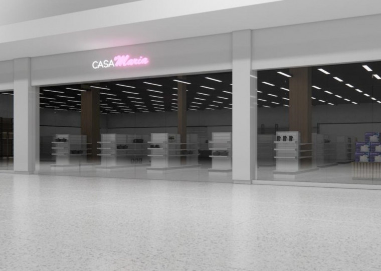 Nova filial da Casa Maria está sendo montada onde era o cinema fechado na pandemia