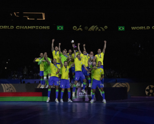 Brasil bate Argentina na final e conquista o hexa da Copa do Mundo de futsal