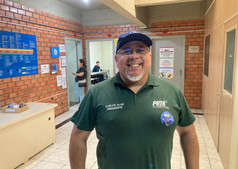 Alan concorre ao cargo com João Alberto Morsch, da Democracia Cristã (DC), como vice