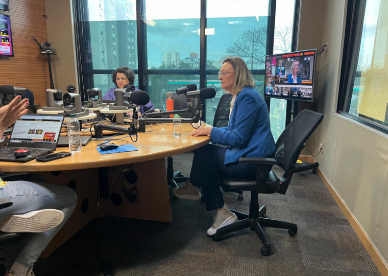 Candidata participou do programa Atualidade, da Rádio Gaúcha, na manhã desta segunda-feira (7)