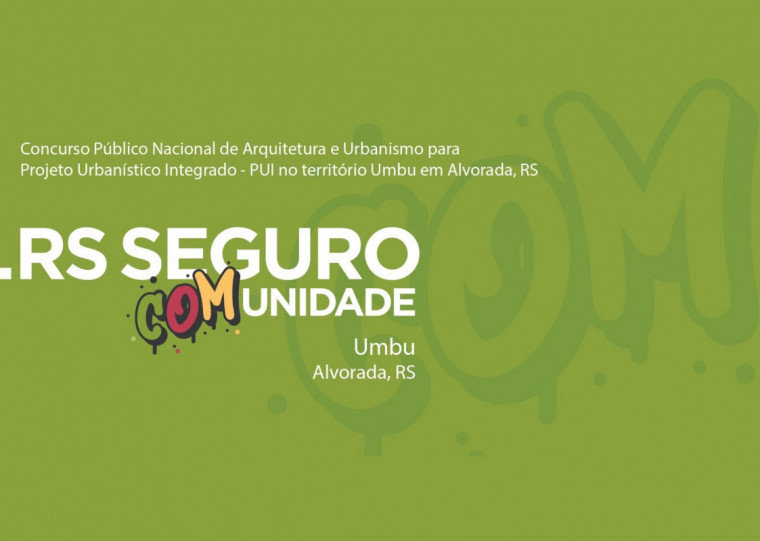 Inscri&ccedil;&otilde;es para concurso de projeto urbano em Alvorada v&atilde;o at&eacute; 14 de novembro
