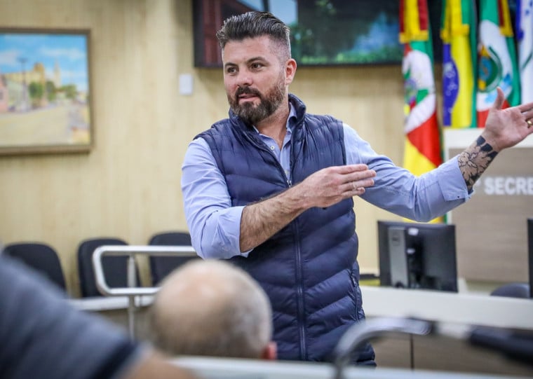 Com mandato em vigor na Câmara Municipal, Gustavo Finck assumirá a cadeira do Executivo em 2025