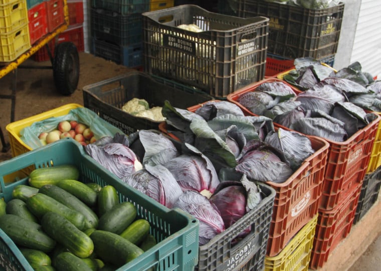 Hortaliças são os produtos que mais sentem os efeitos do clima