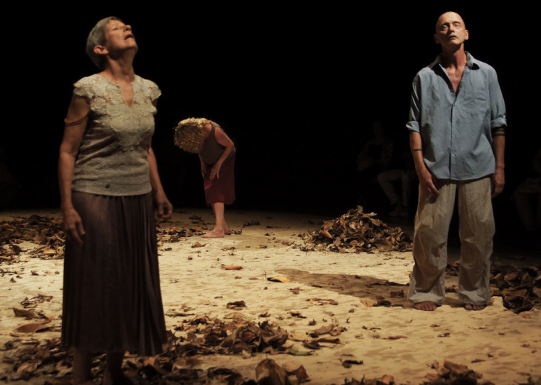 'Miêdka' esteve no Teatro Oficina Olga Reverbel, em Porto Alegre