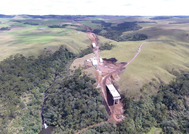 A BR-285 começa em São Borja e vai até a BR-101, em Santa Catarina