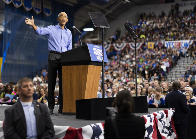 Obama fez várias críticas a Donald Trump, a quem descreveu como um "valentão"