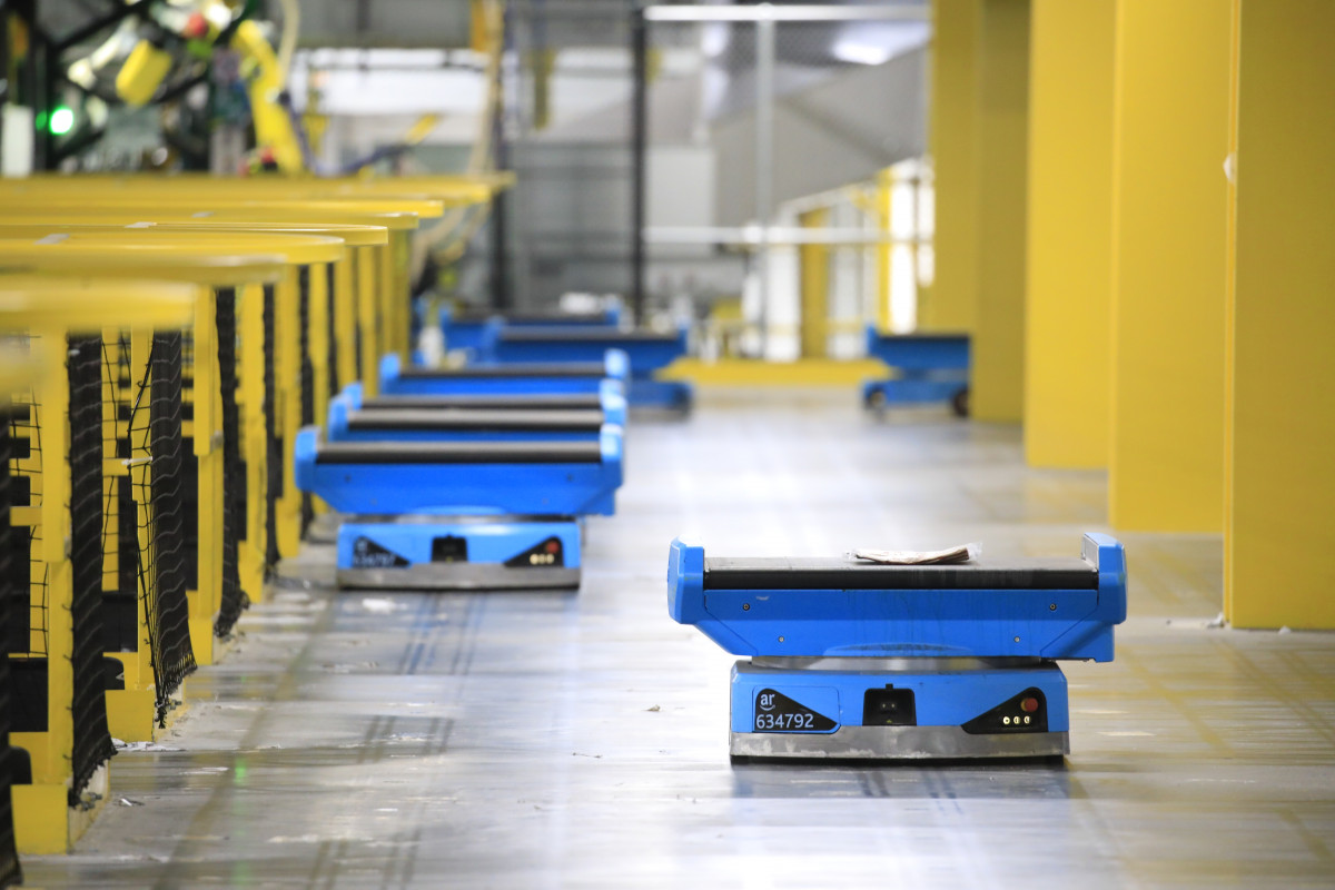 Pegasus faz a classificação e separa pacotes dentro de linhas do CD para endereçar ao destino  | AMAZON/DIVULGAÇÃO/JC