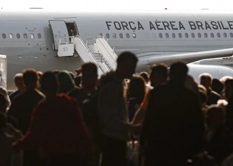 Iniciada em 2 de outubro, a operação já repatriou um total de 1.105 brasileiros
