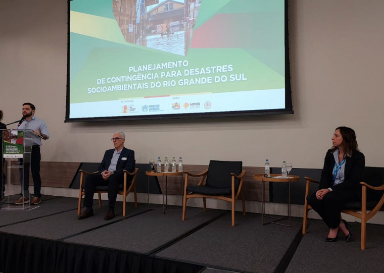 O evento foi realizado na manhã desta terça-feira (15), no Hotel Deville Prime, em Porto Alegre