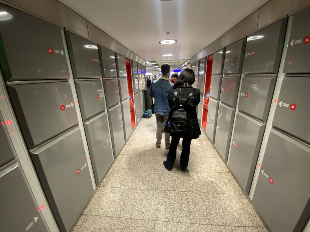 Turistas podem deixar malas nos lockers da Esta&ccedil;&atilde;o Central de Zurique | Mauro Belo Schneider/Especial/JC