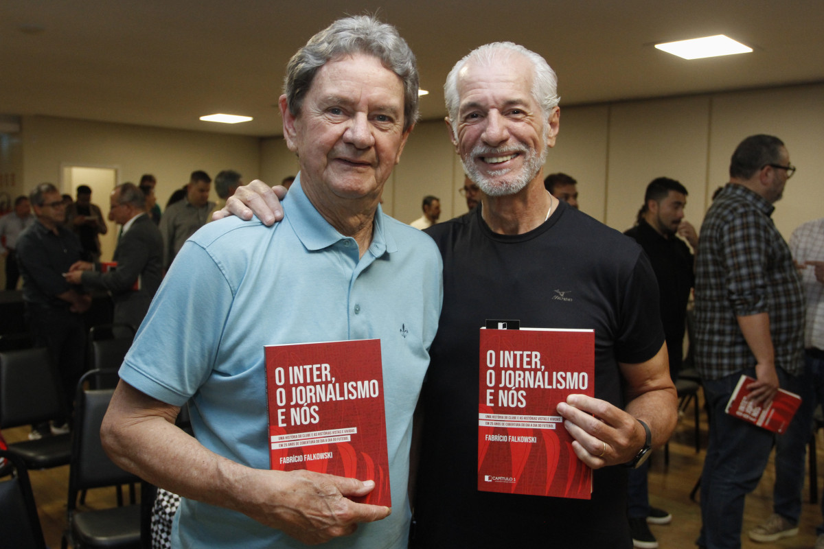 Neory M&uuml;ller e Carlos W&uuml;ppel na Sogipa | EVANDRO OLIVEIRA/JC