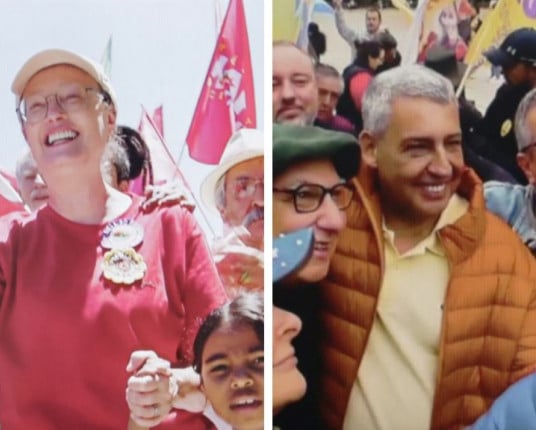 Melo e Rosário apelam por voto do eleitor no último dia na TV