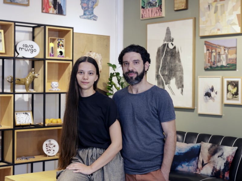 Martina Nickel e Rodrigo Marroni comandam a Casa Musgo, espa&ccedil;o que fica na rua Vieira de Castro, n&ordm; 80 Foto: T&Acirc;NIA MEINERZ/JC