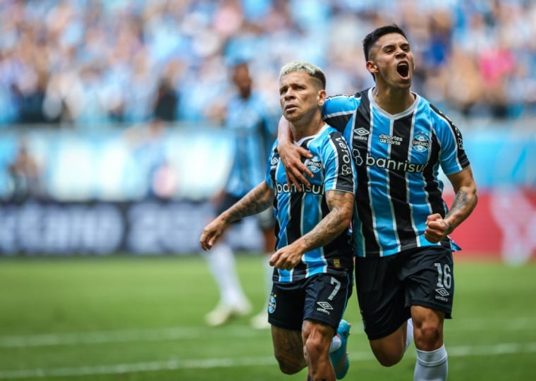 Tricolor virou o jogo com gols de Soteldo, Pepê e Villasanti