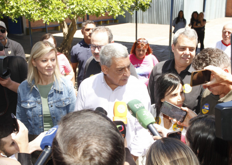 Na avaliação do candidato, o movimento de eleitores está menor que no primeiro turno