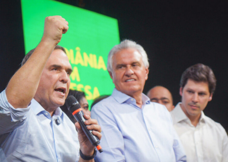 Com apoio de Ronaldo Caiado, o empresário Sandro Mabel é eleito prefeito de Goiânia  