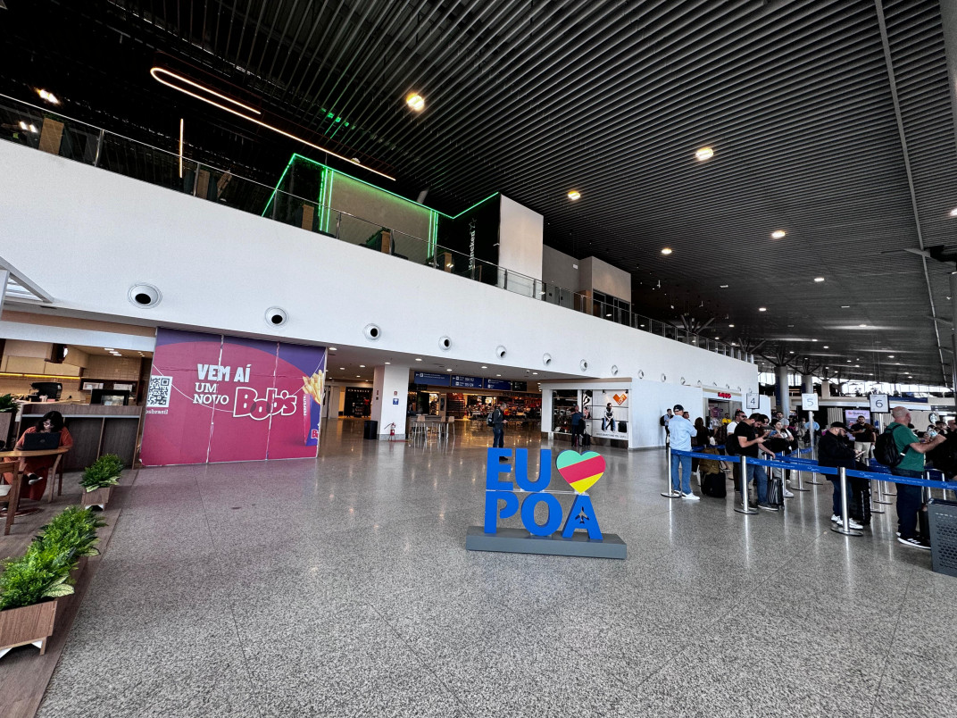 Fluxo de passageiros volta com tudo para área de embarque e novas marcas se instalam | PATRÍCIA COMUNELLO/ESPECIAL/JC