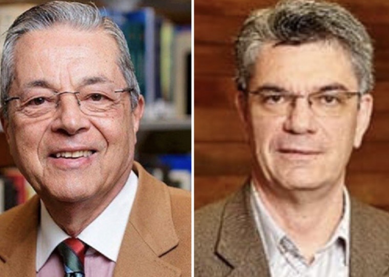 Montagem Carlos Alberto di Franco e Marcelo Rech