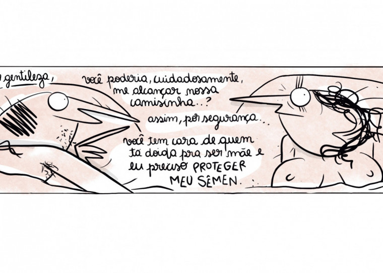 Tirinha de Fabiane Langona