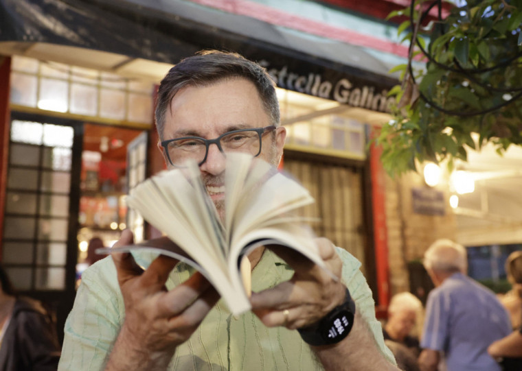Marcos Martinelli estreando na parceria dos confrades