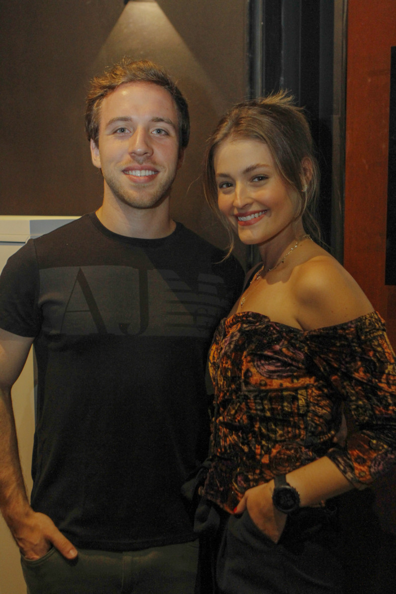 Lorenzo Maestri e Constanza Zarpelon | EVANDRO OLIVEIRA/JC