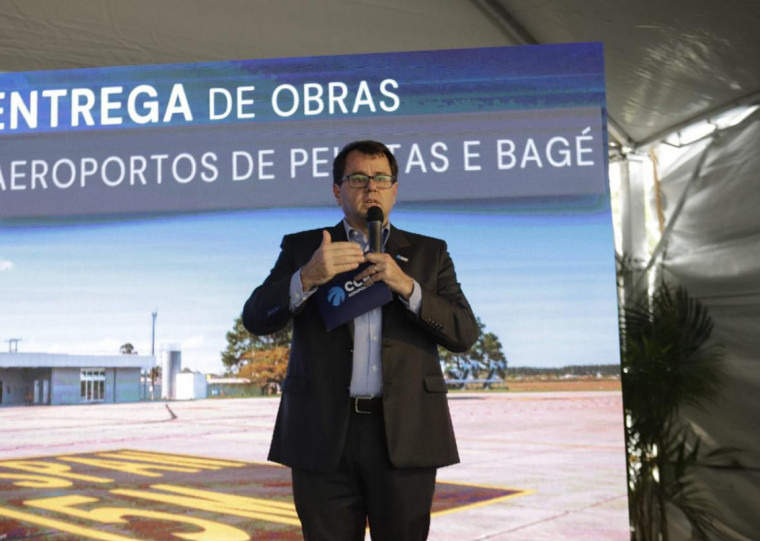 Aeroportos de Pelotas e Bagé foram entregues nesta quarta-feira (6)