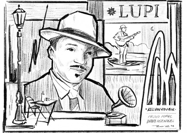 Grande homenageado da Virada Sustentável deste ano, Lupicínio receberá homenagem em um mural no Foro Central de Porto Alegre - Prédio II, feito por Kelvin Koubik