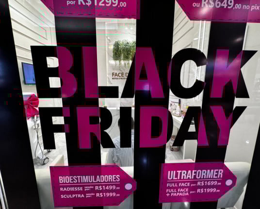 Black Friday embala vendas antes do Natal