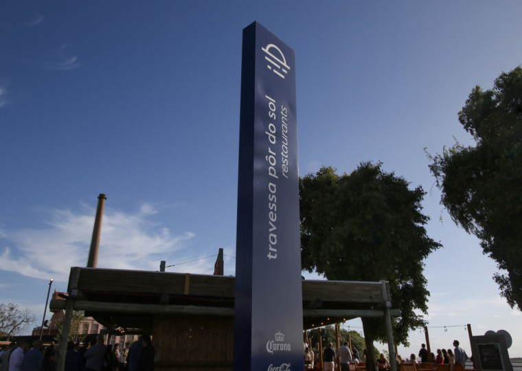 Na sexta-feira, houve inauguração para convidados